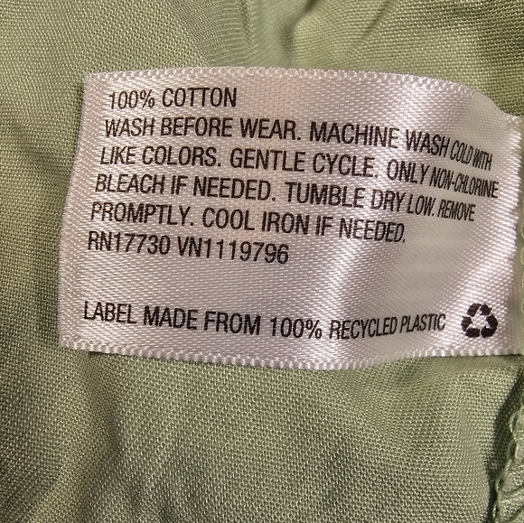 Cat & Jack Girl's Short Sleeve Jumpsuit Utility Boilersuit Sage Size M, L, & XL - Picture 16 of 16